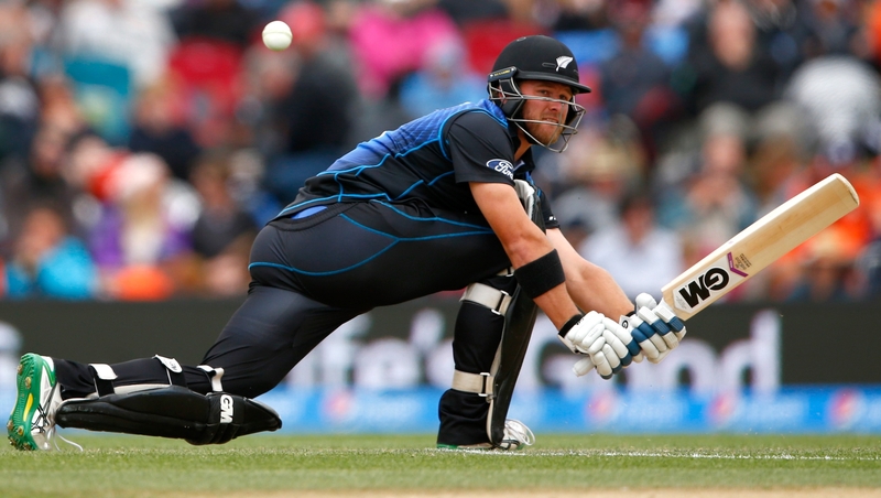 Corey Anderson top scored for New Zealand with 75