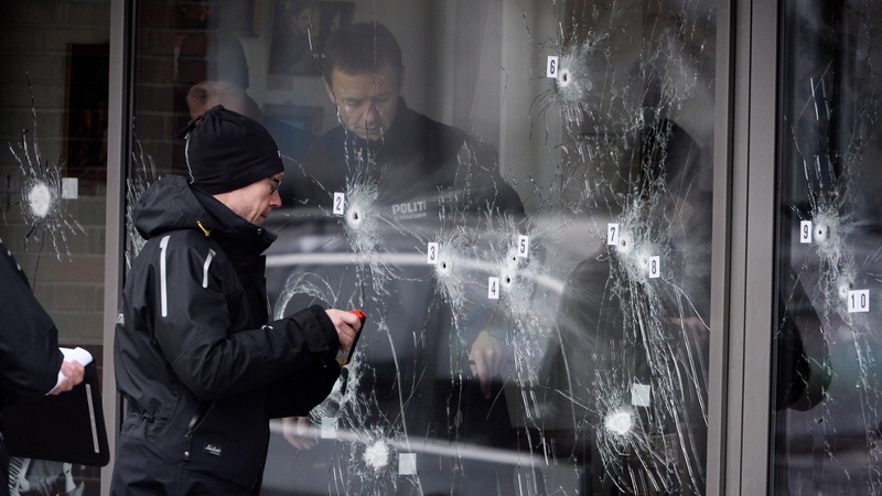 One man died in the first attack on an arts cafe hosting controversial artist Lars Vilks