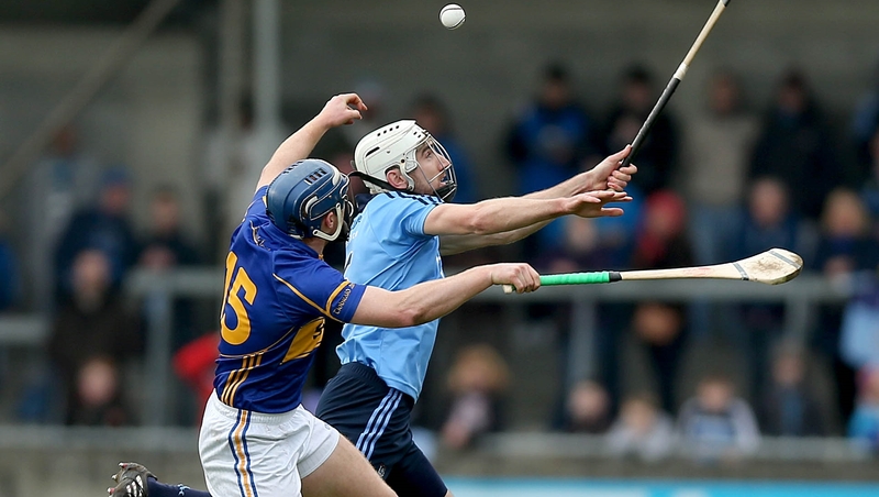 Tipp's Jason Forde with Peter Kelly of Dublin
