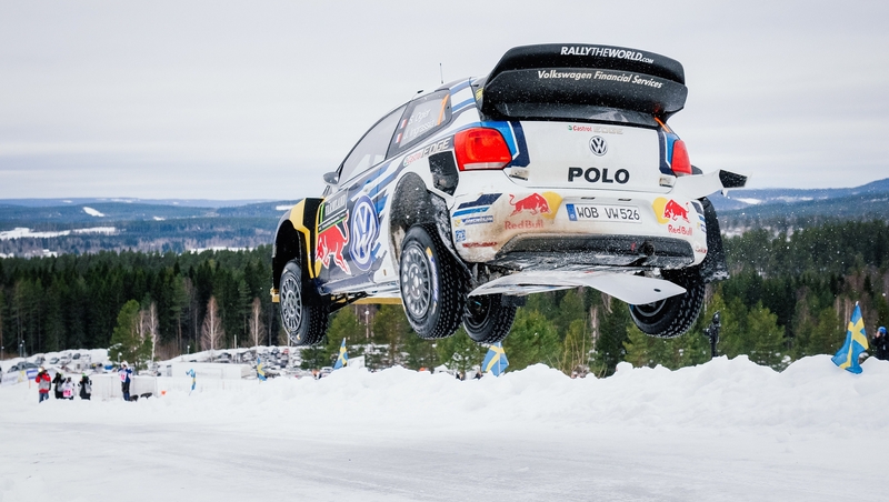 Sebastien Ogier in action during stage 20