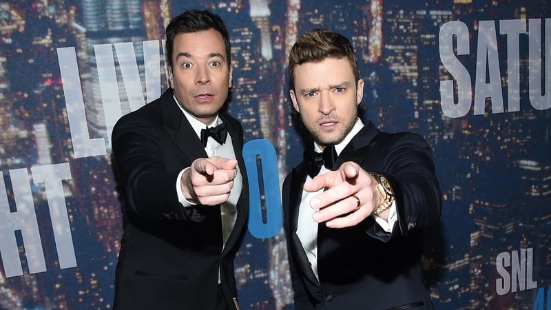 Jimmy Fallon and Justin Timberlake
