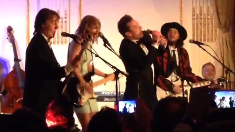 McCartney, Swift and Fallon Shake It Off