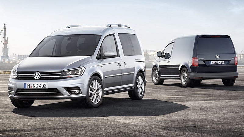 The new Caddy will be launched in Ireland in September 2015