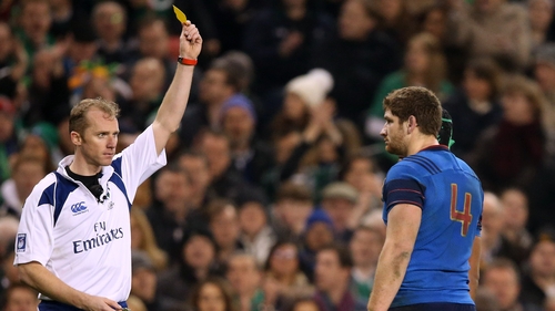 Wayne Barnes takes charge of the Champions Cup final