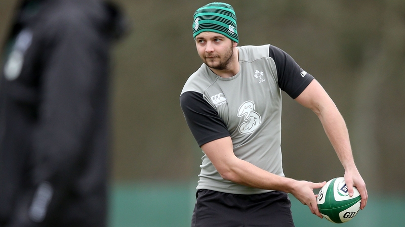 Iain Henderson has played 14 times for Ireland