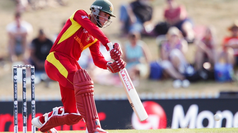 Sean Williams of Zimbabwe hit an unbeaten 76 in Nelson