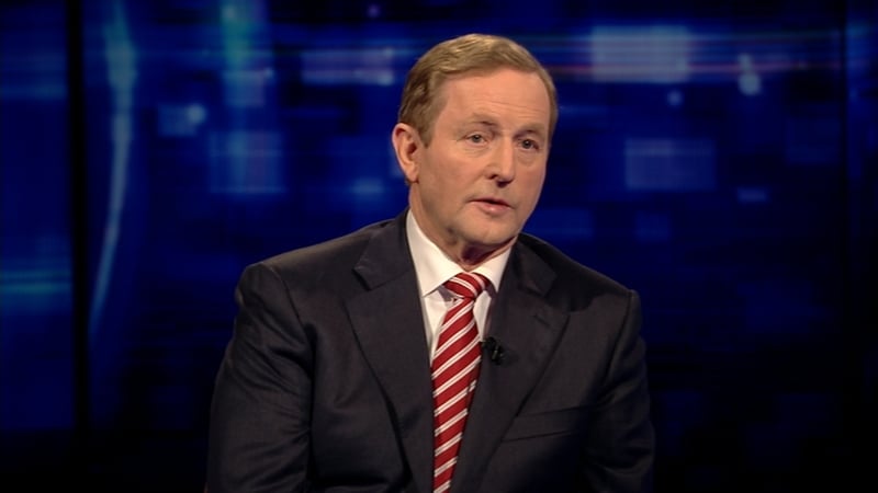 Enda Kenny said that he hoped support for the referendum would hold up