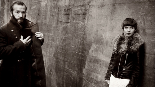Colin Stetson and Sarah Neufeld, photo credit Scott Irvine and Kim Meinelt