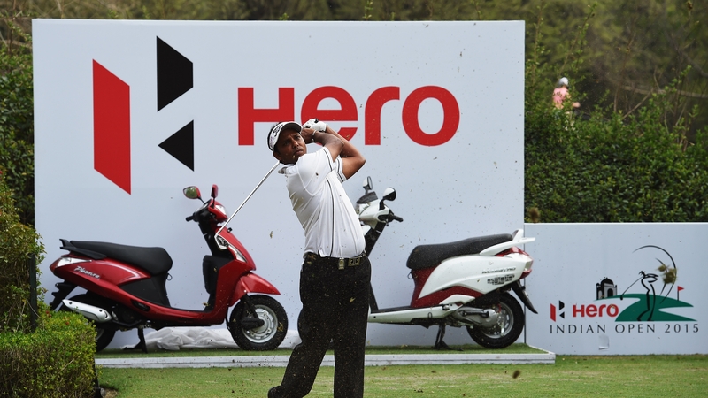 SSP Chawrasia plays a shot during the second round