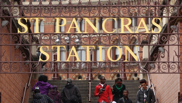 The chanting at St Pancras follows on from the incident of alleged racism on the Paris Metro