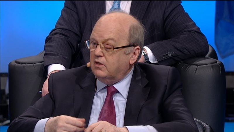 Earlier Michael Noonan said that forecasts now show unemployment falling below 10% this year