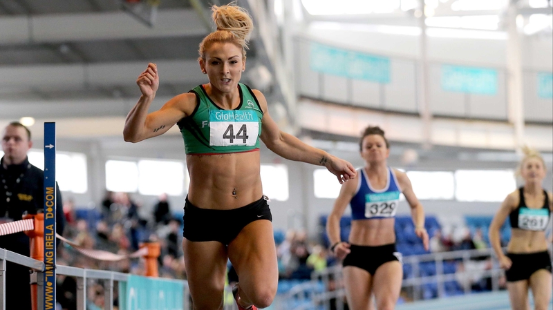 Kelly Proper secured three national titles over the weekend in Athlone