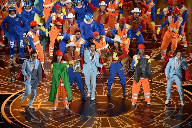 The Lonely Island perform Everything Is Awesome from The Lego Movie