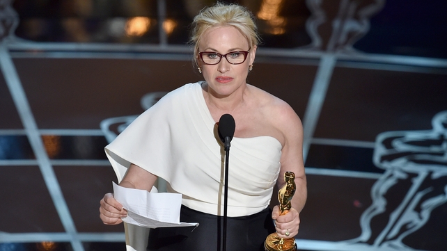 Patricia Arquette won the Oscar for best supporting actress for Boyhood