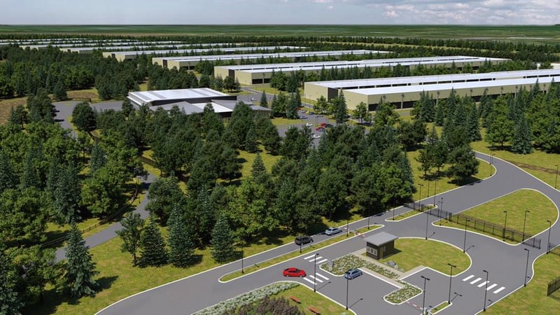 Apple was given permission to construct the facility in Athenry in 2016