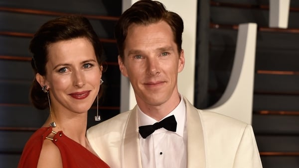 Cumberbatch and wife Sophie Hunter