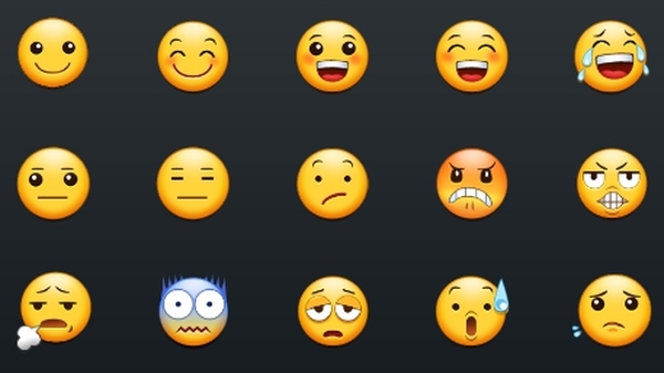 The keyboard of illustrated icons is based on Unicode, the standard for text, numbers and emojis across all platforms