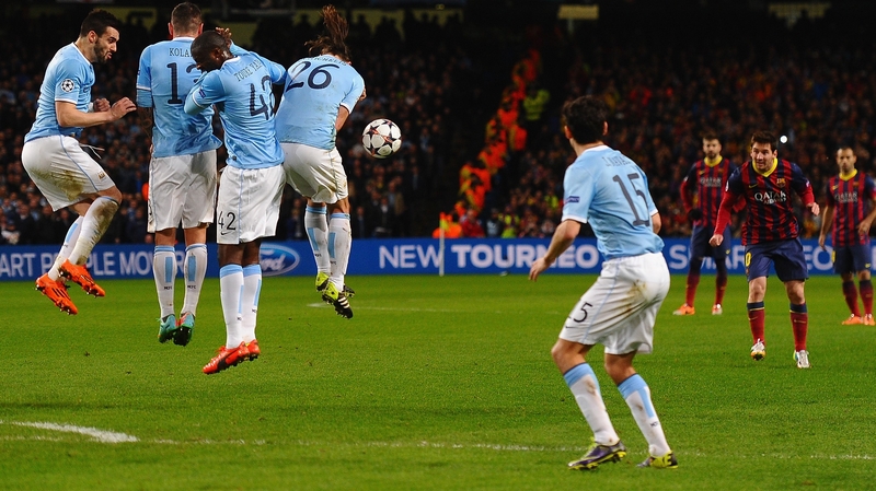 Lionel Messi helped Barca to a comfortable aggregate win last season