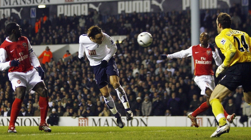 Dimitar Berbatov has a good record against Arsenal