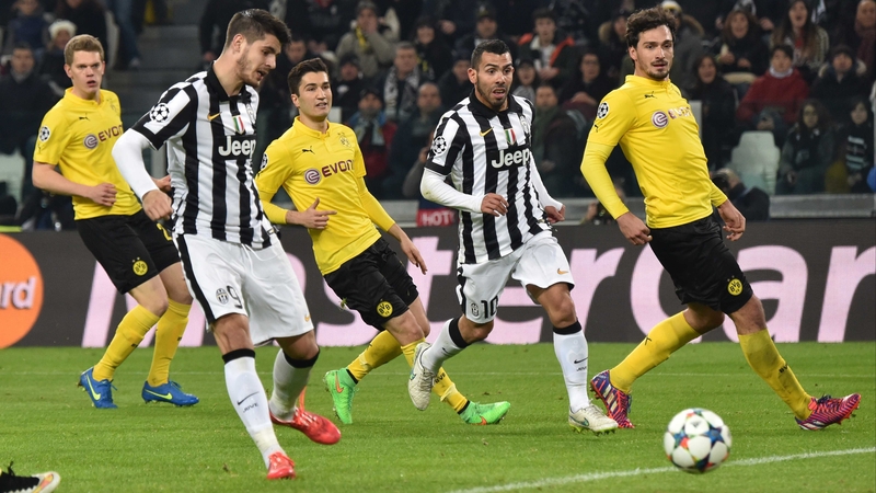 Juve easily saw off Dortmund in the last round