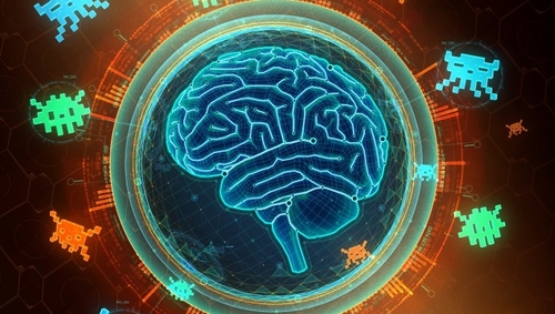 The programme managed to achieve 75% of the score of a professional human competitor (Pic: Google DeepMind)
