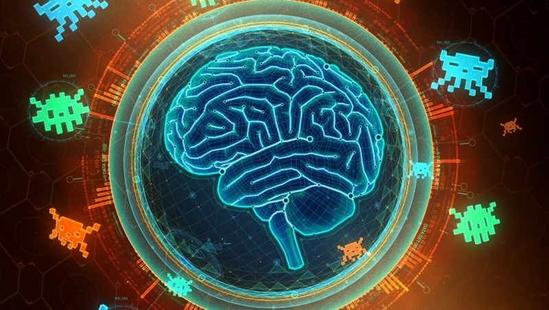 The programme managed to achieve 75% of the score of a professional human competitor (Pic: Google DeepMind)