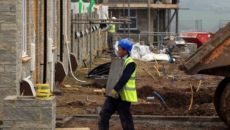 The biggest gains in employment last year came in the construction and financial sectors