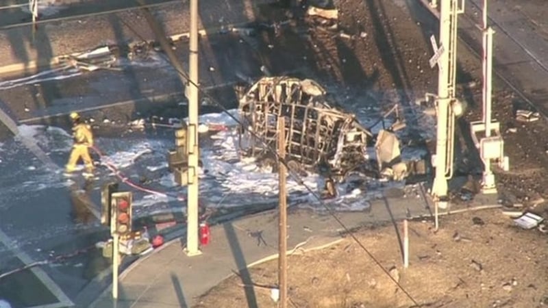 The accident occurred near the city of Oxnard