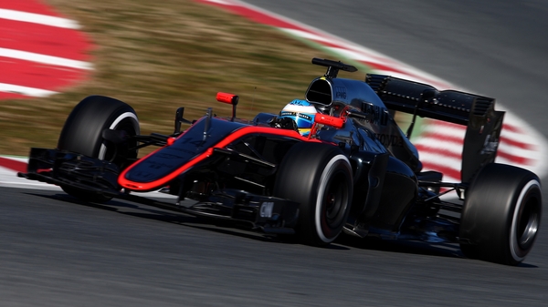 Alonso will miss this week's final pre-season testing as he's recovering at home