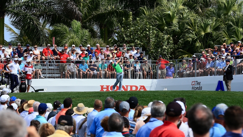 Rory McIlroy struggled at PGA National