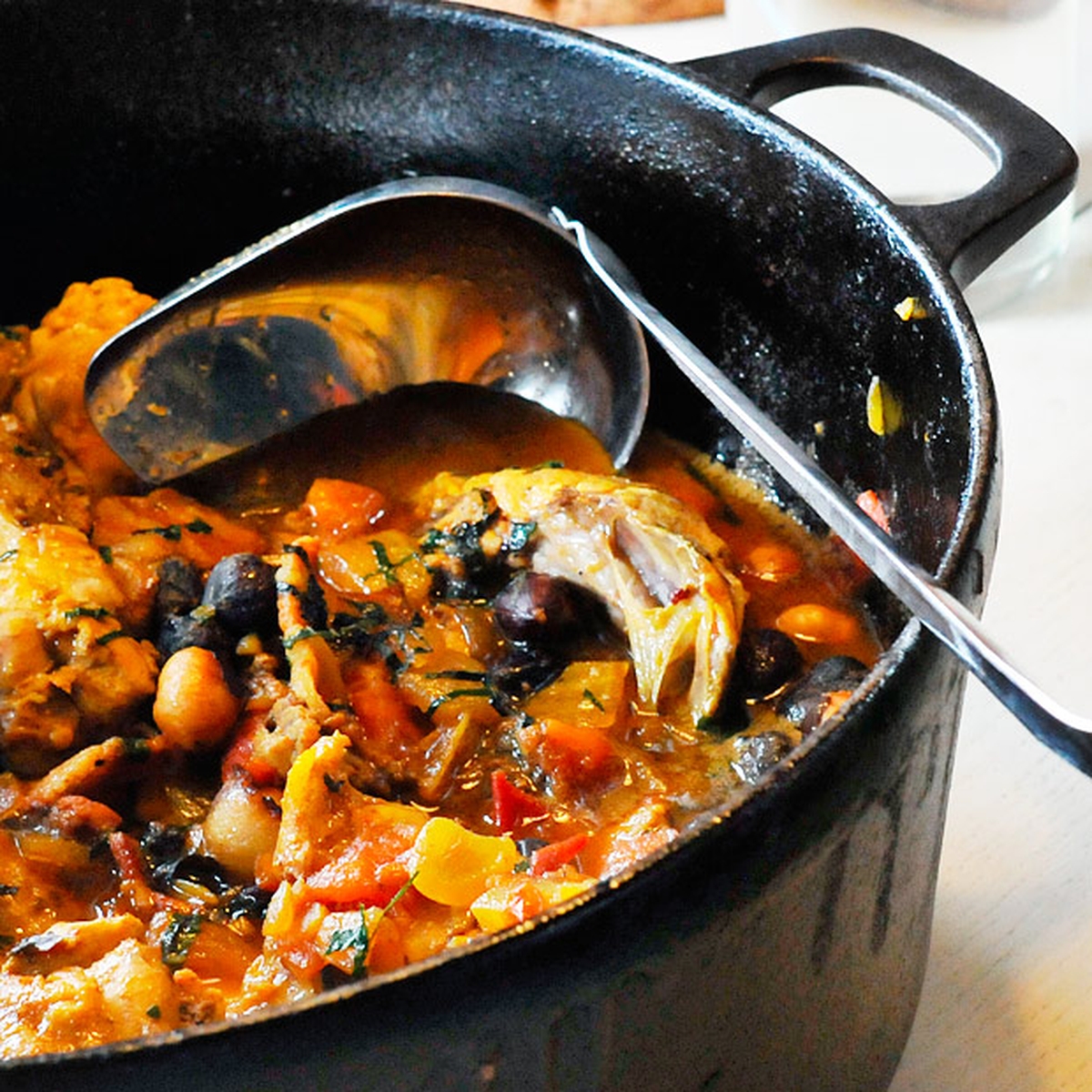 Nevens Recipes - Chicken and bacon stew with root vegetables