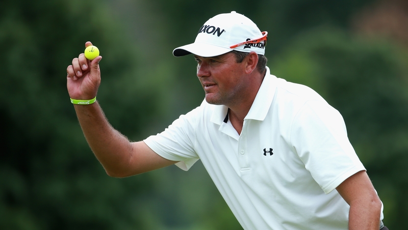 South African Wallie Coetsee leads by one