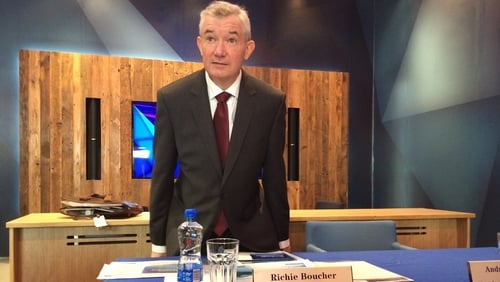 Bank of Ireland CEO Richie Boucher says he is easing back from his crisis-time style of leadership