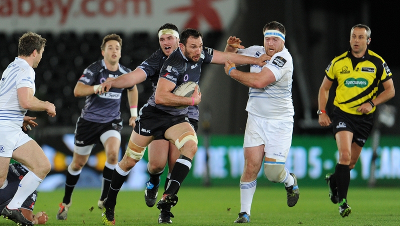 Joe Bearman makes good ground for Ospreys