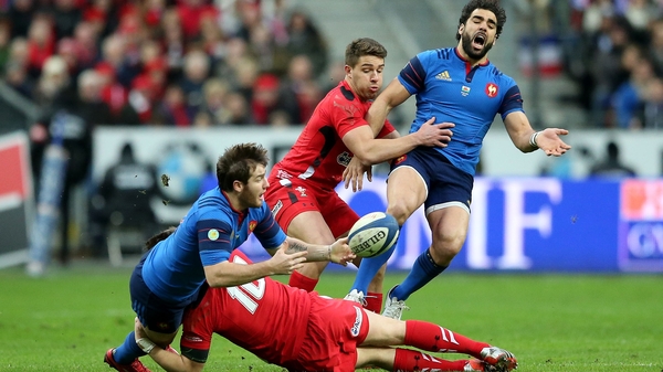 Camile Lopez goes on the attack at the Stade de France