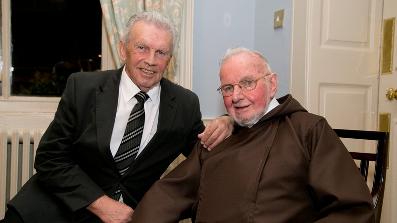 Capuchin Brother Kevin Crowley and John Giles were honoured in Dublin this evening