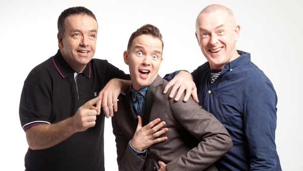 John Colleary, Dermot Whelan and Colin Murphy