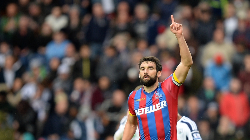 Crystal Palace's Mile Jedinak has until 6pm