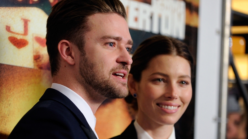 Justin Timberlake and Jessica Biel