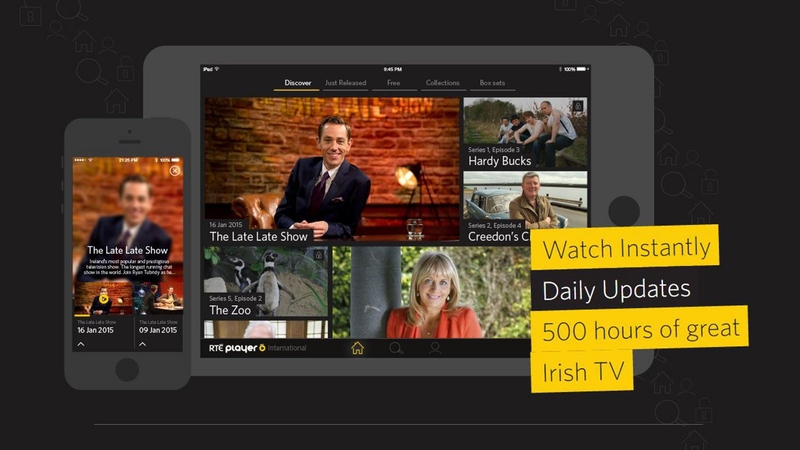 RTÉ has launched Player International