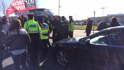 The incident took place at Musgrave's Business Park in Fonthill