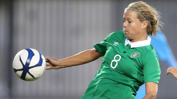 Ruesha Littlejohn got Ireland's equaliser