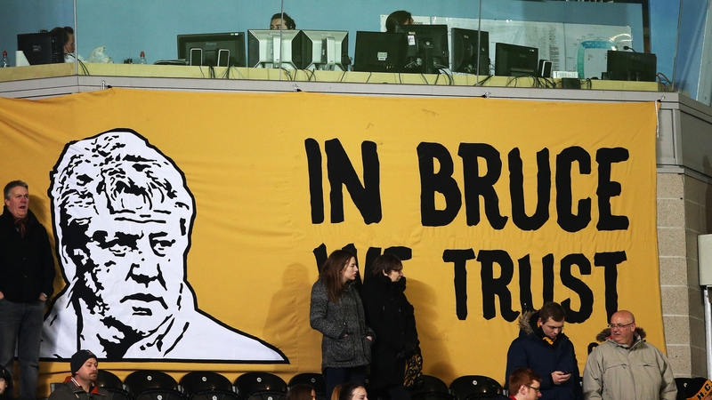 During his reign Bruce has taken to Hull to the FA Cup Final