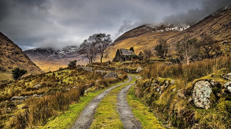 The old house in the Black Valley in Co Kerry (Pic: Kieran O'Mahony)