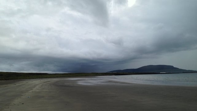 Bernard Gillespie sent in this photograph of a deserted beach at Rosses Point