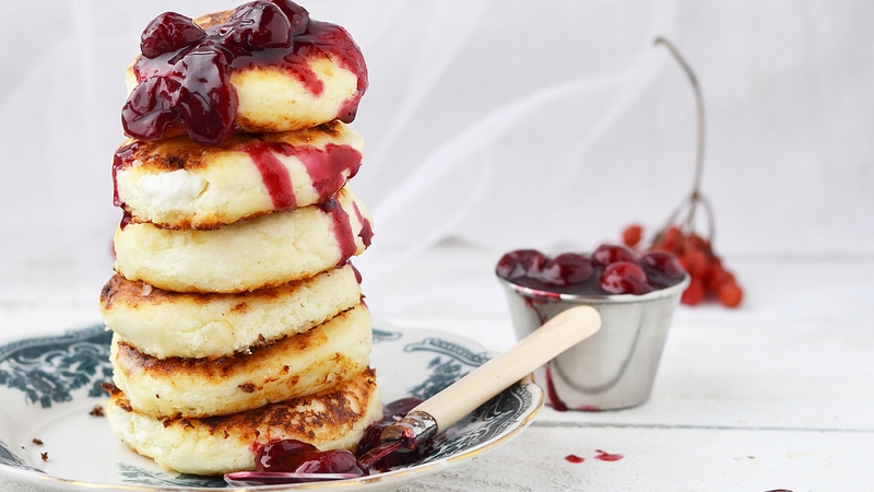 Drop Scones with Raspberry Jam