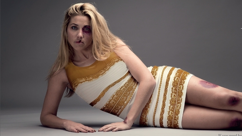 The South African branch of the Salvation Army used the dress in a new campaign