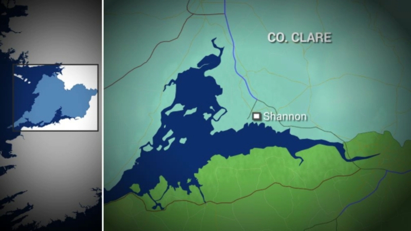 The fire was reported at a house in the Hurler's Cross area of Shannon