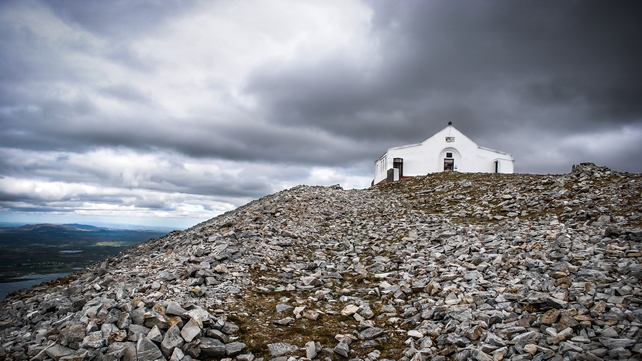 Climbing Croagh Patrick (Pic: CmC Photography)