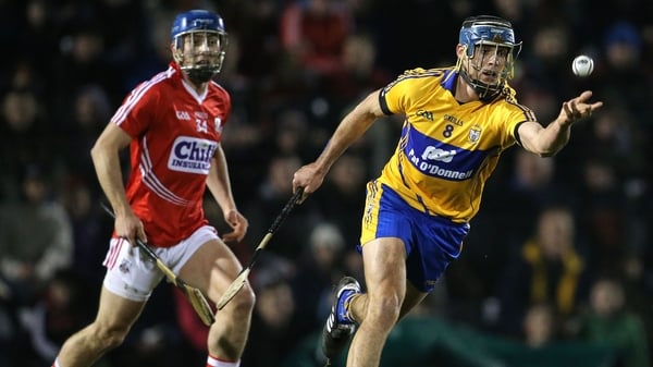 Brendan Bugler played in midfield against Cork